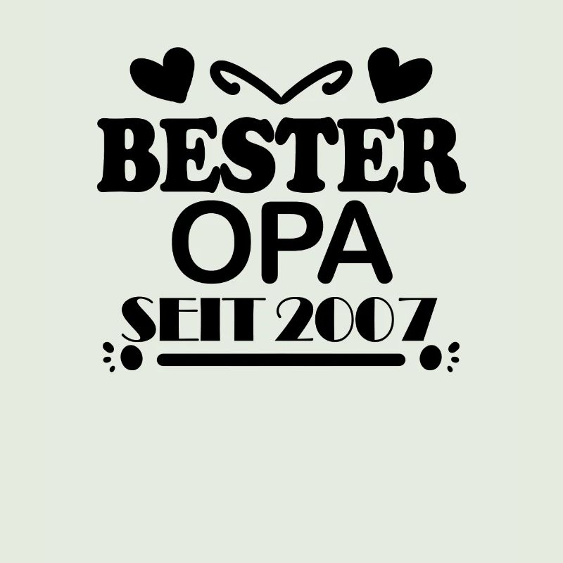 Bester Opa seit 2007