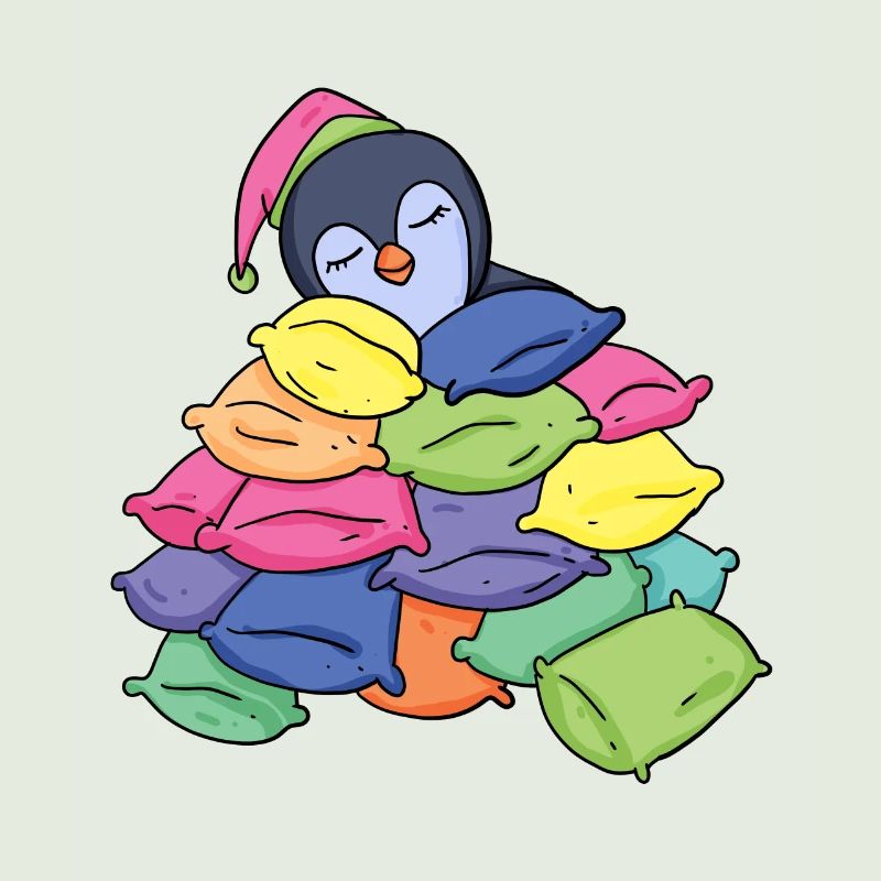 Sleeping Penguin