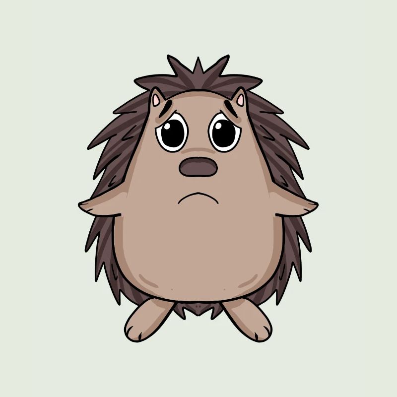 Hérisson triste - Hérisson triste