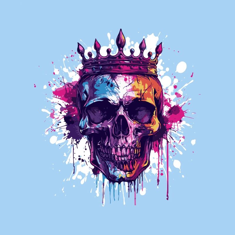 King Skull Crown Royal