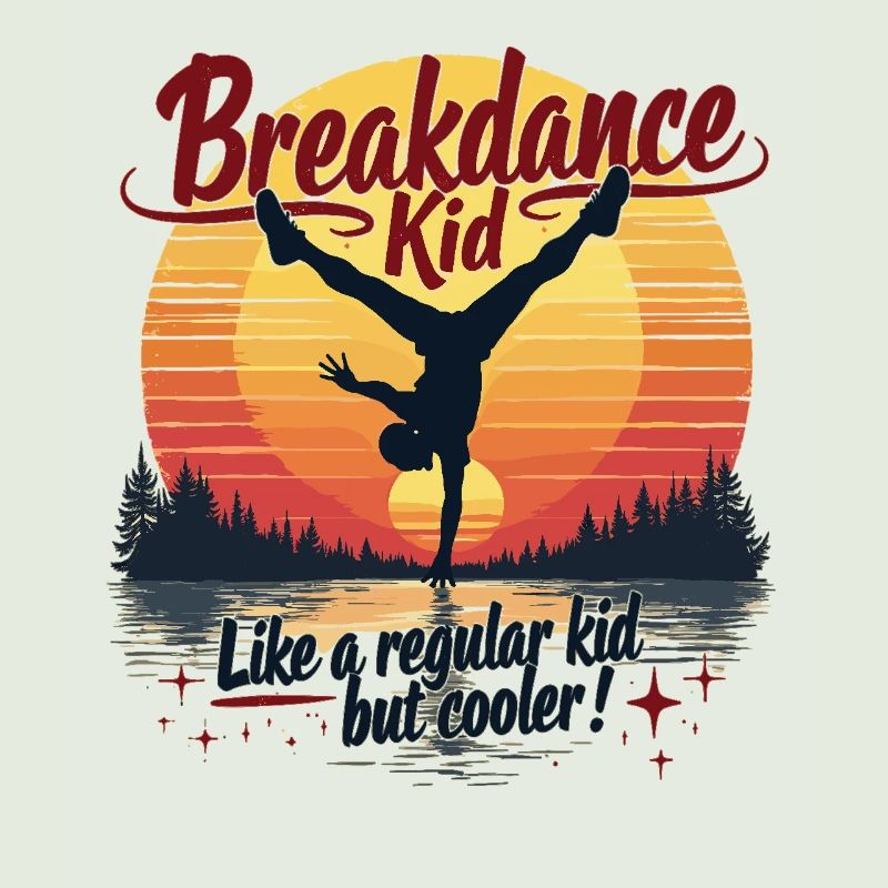 Breakdance Retro Design – Cool Outfit for Dancers