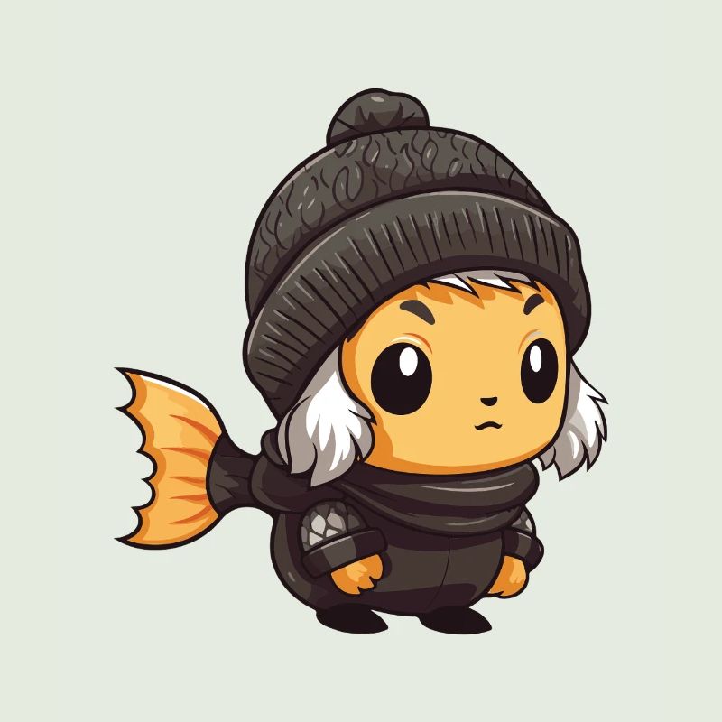 Fisch Winter Tier Anime