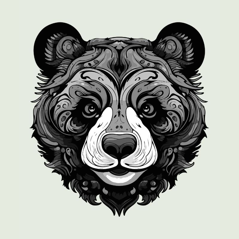 Panda Portrait