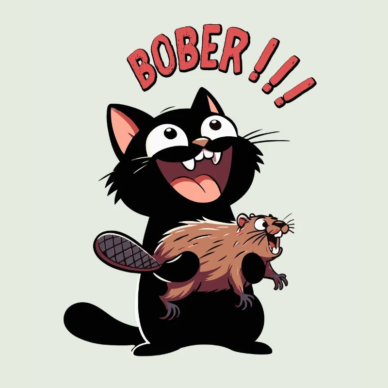 Hyper-Katze ruft „Bober!!!“ – Tierischer Ausraster