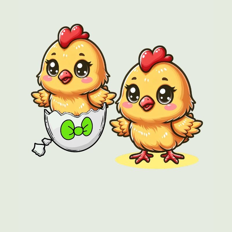 Chick Easter Egg Easter Eggs Chicken Eggs Easter Child