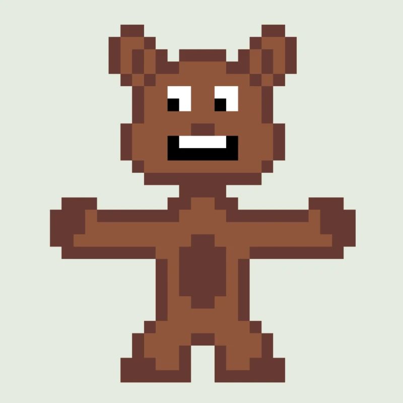 Bär (Pixelart)