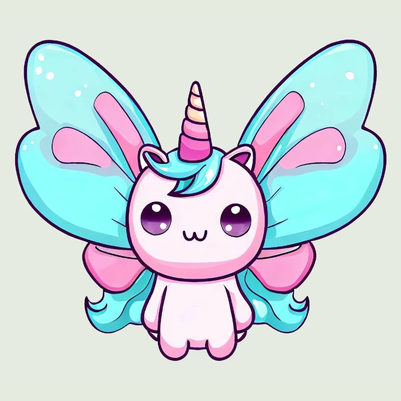 variation 21753aMétamorphose du papillon licorne