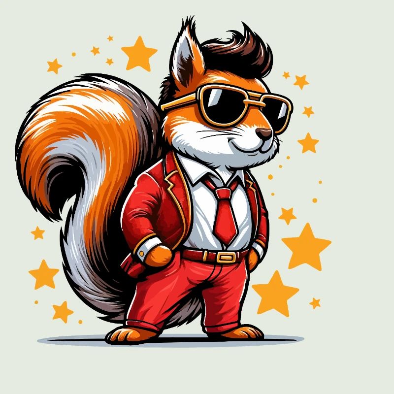 Superstar Eichhörnchen