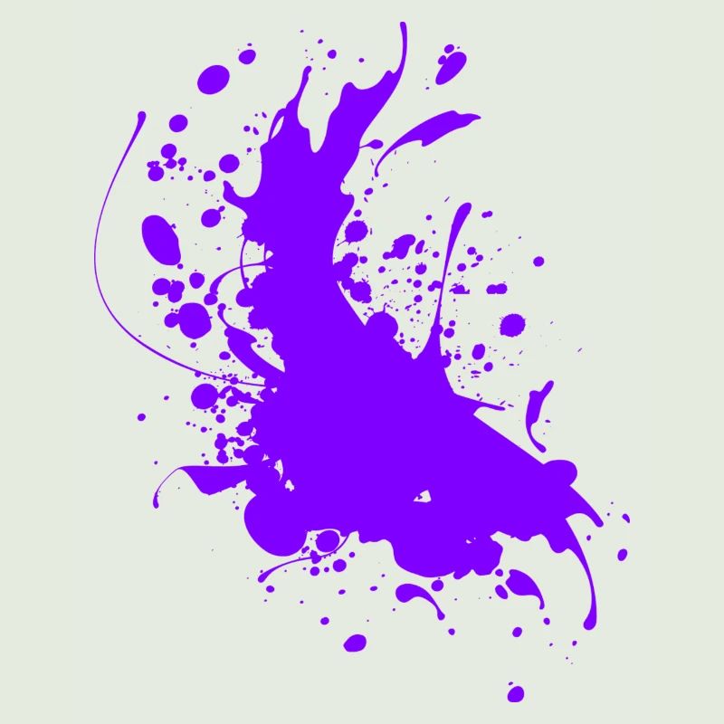 Splatter paint splashes Abstract
