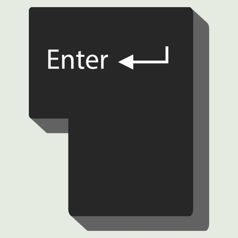Enter Knopf Computer Geschenkidee