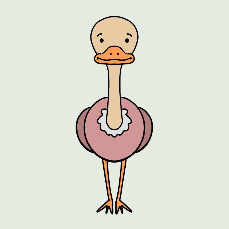 Strauß Vogel