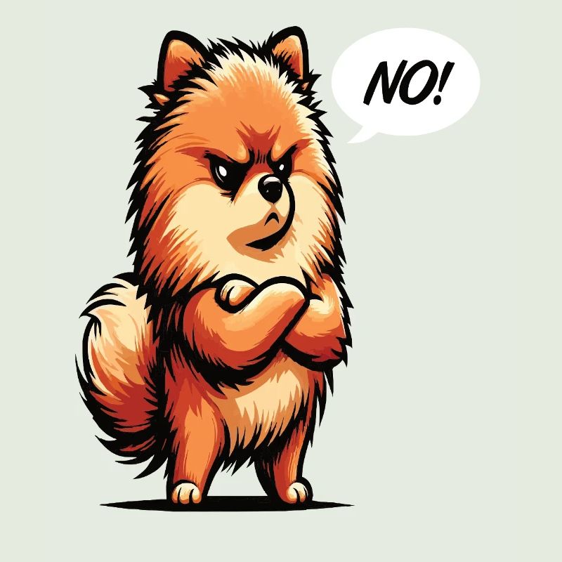 No Pomeranian Dwarf Spitz Dwarf Spitz Holder Spitz