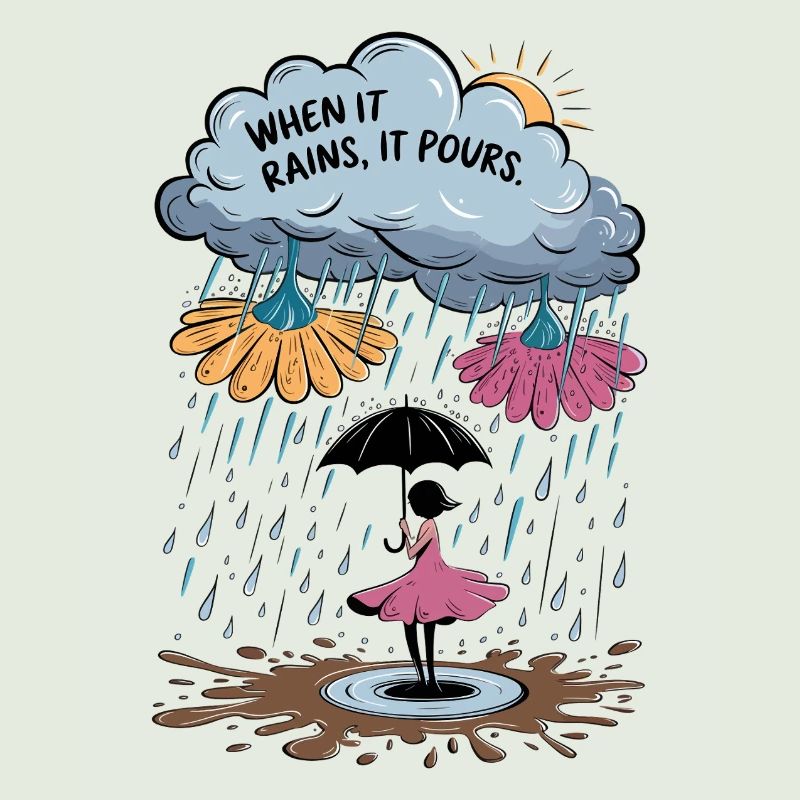 When It Rains, It Pours – Surreal Rainstorm