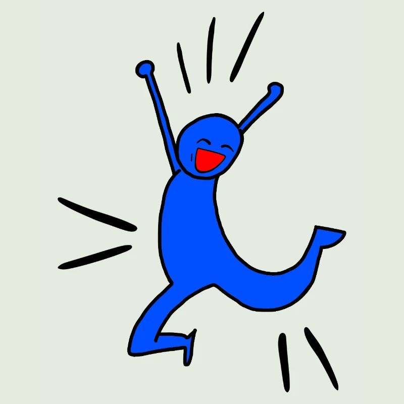 Blue joy