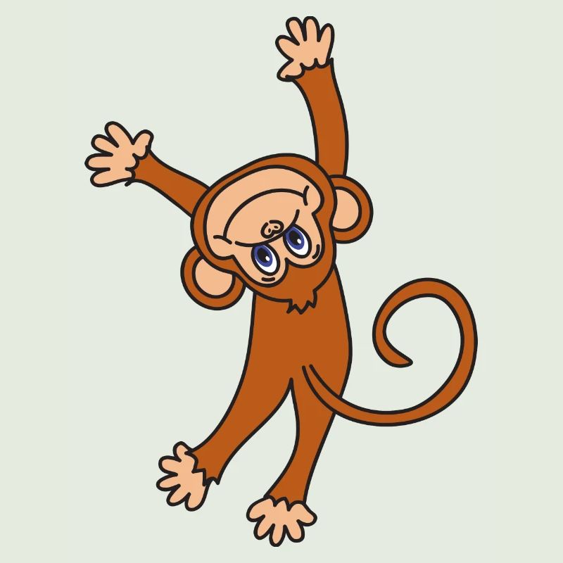 Affe Schimpanse