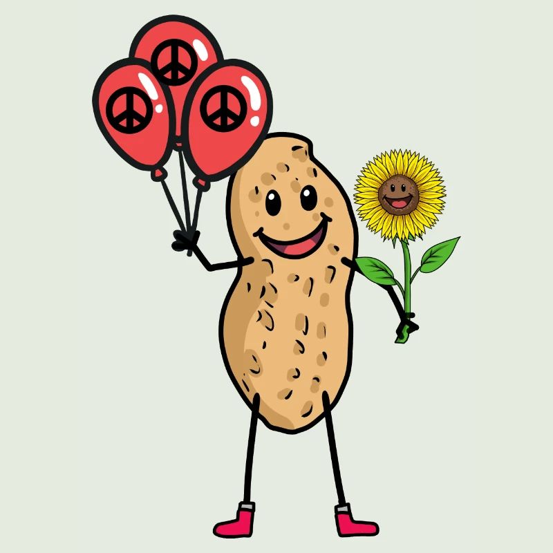 Peanut Peace Sunflower Peace Movement Peace