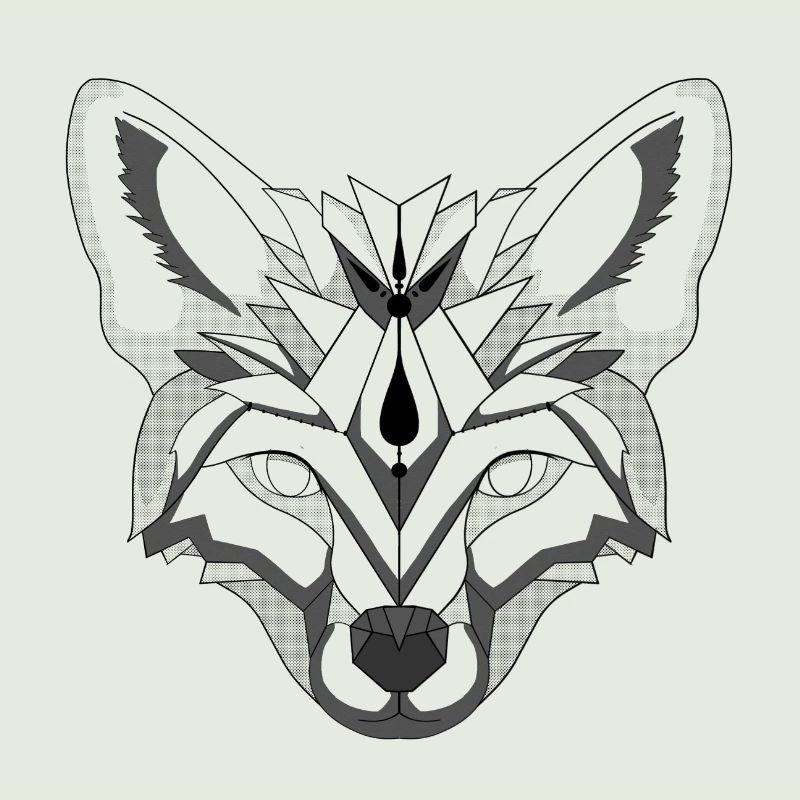 Minimalist fox