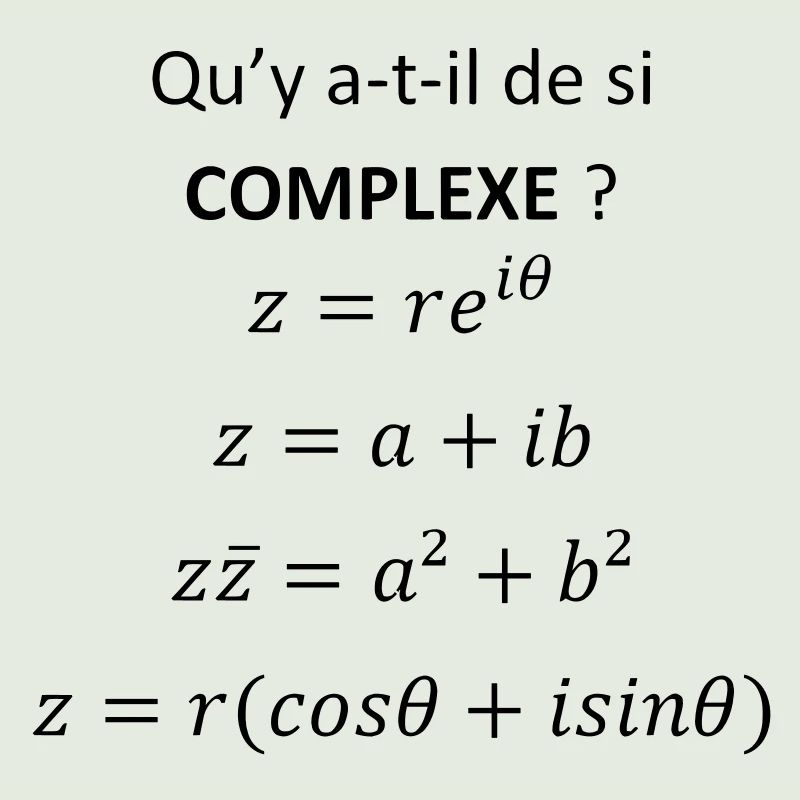 Complex numbers