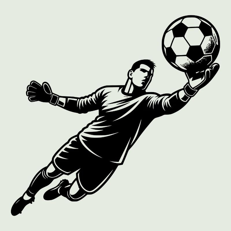 Top sporting performance: Goalkeeper saves shot