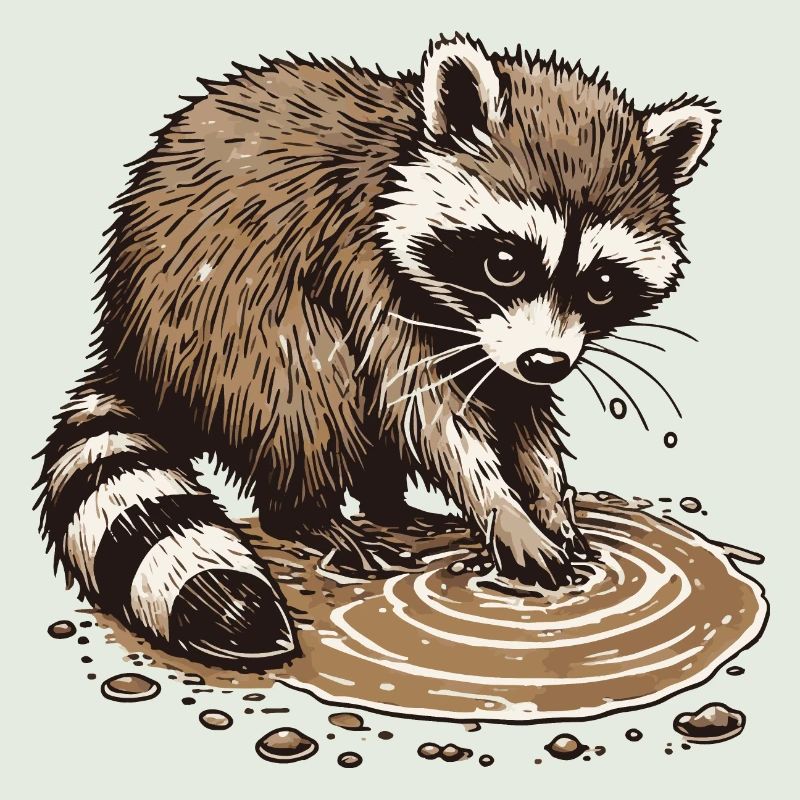 Waschbär