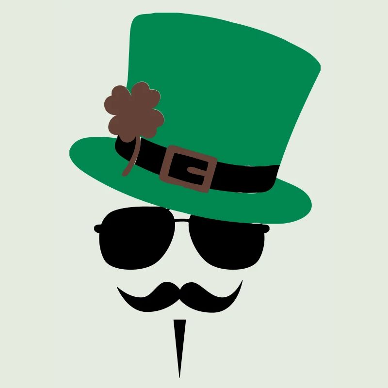 Go Green Moustache