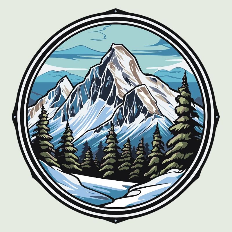 Mountains Ski Slope