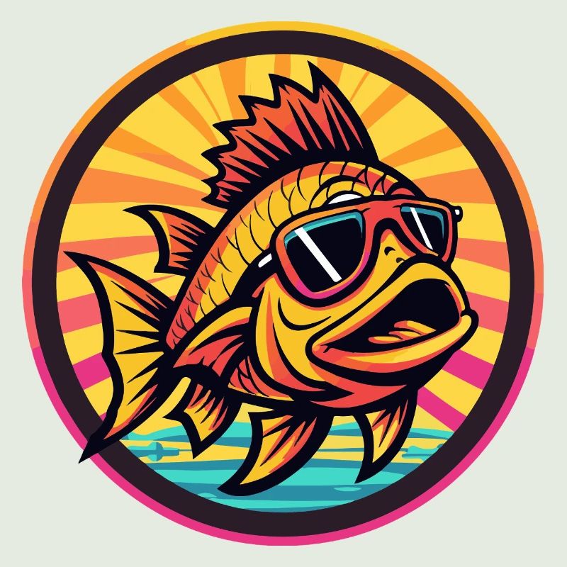 Piranha Fisch Comic