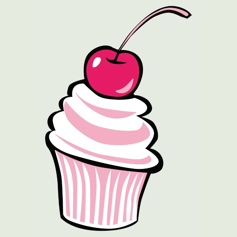 Kirsche Cupcake - Design!