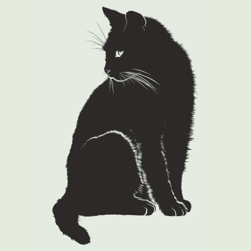 black cat