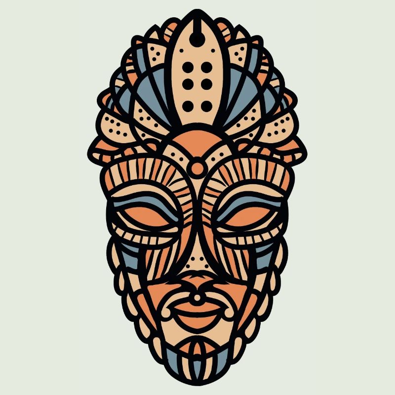 Afrikanische Maske