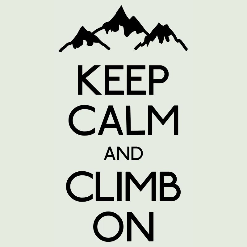 Keep Calm Klettern