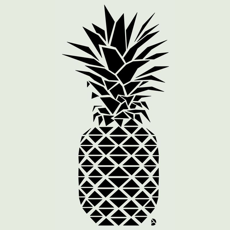 AD Geometric Pineapple