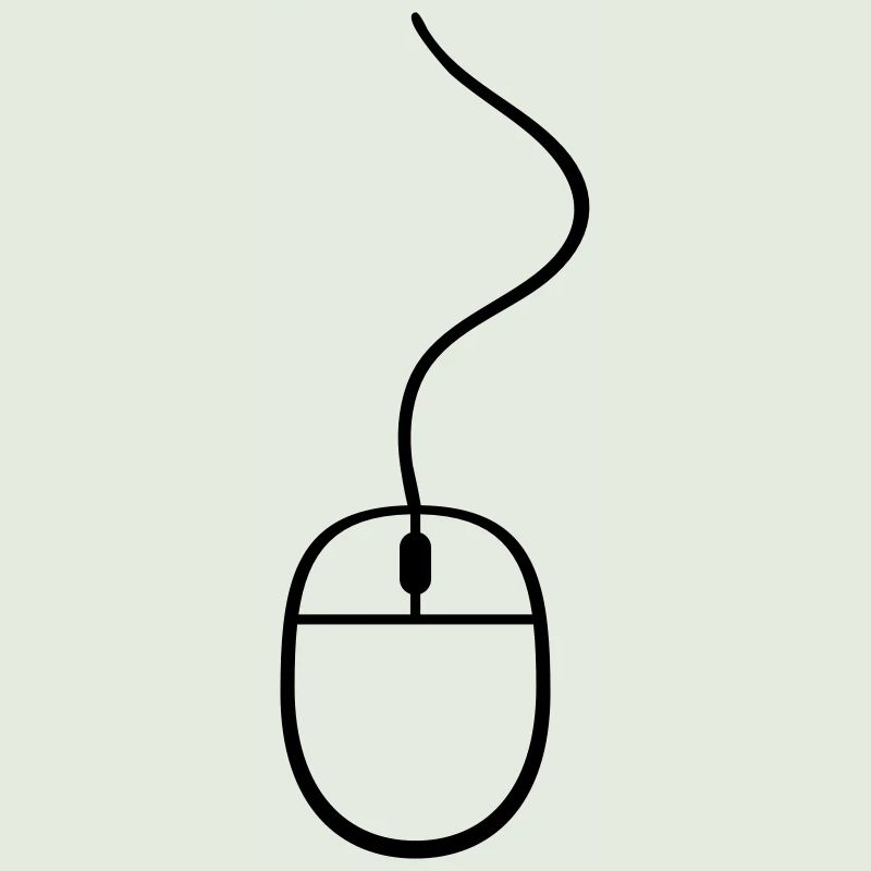 maus computer kabel steuern klicken pc rechner onl