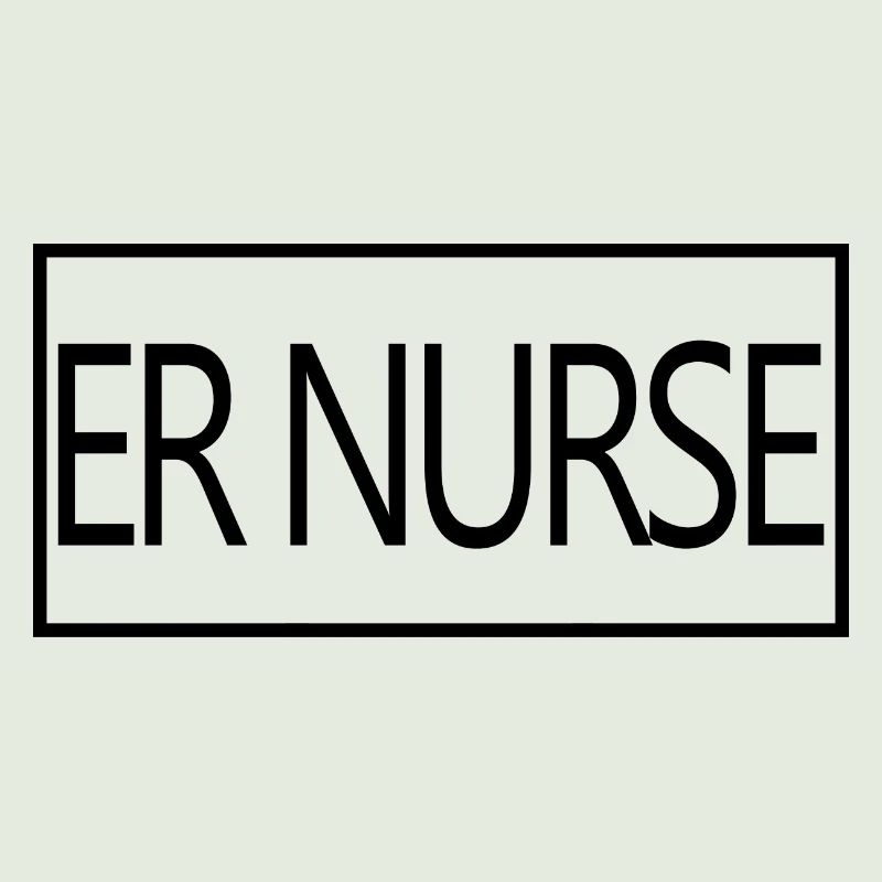 ER Nurse Proud Graduated Nursing Student
