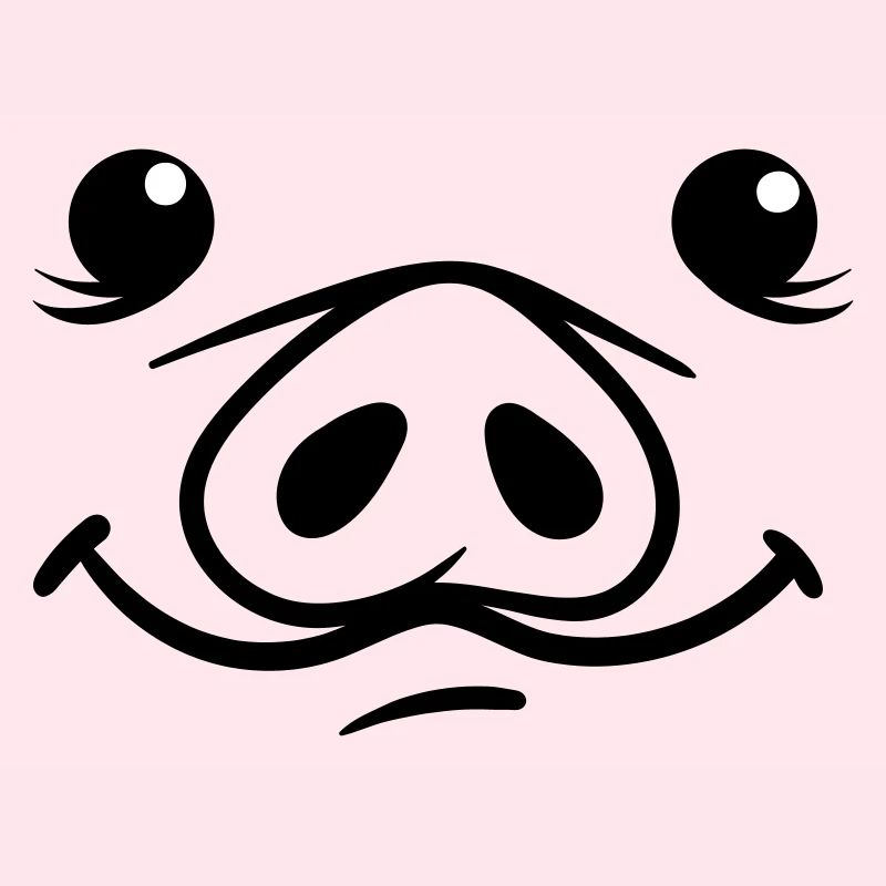 Pig Face Pig Nose Costume Carnaval