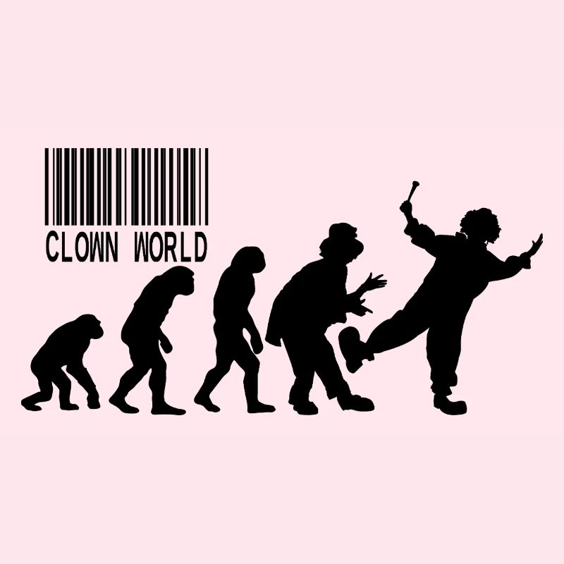 Parodie auf Clown World Evolution
