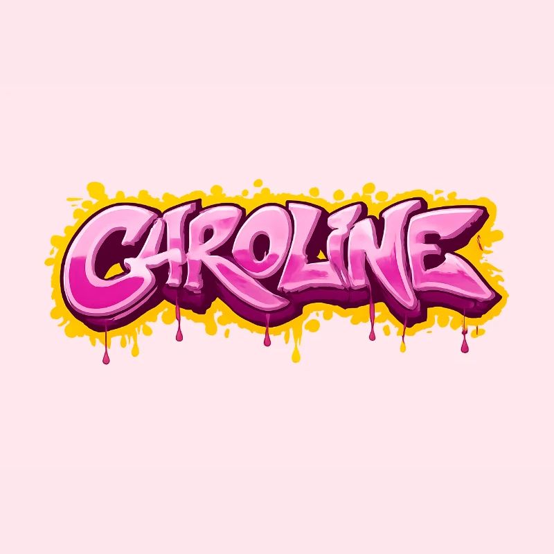 CAROLINE GRAFFITI NAME FOR PERFECT GIFT PRINTABLE 