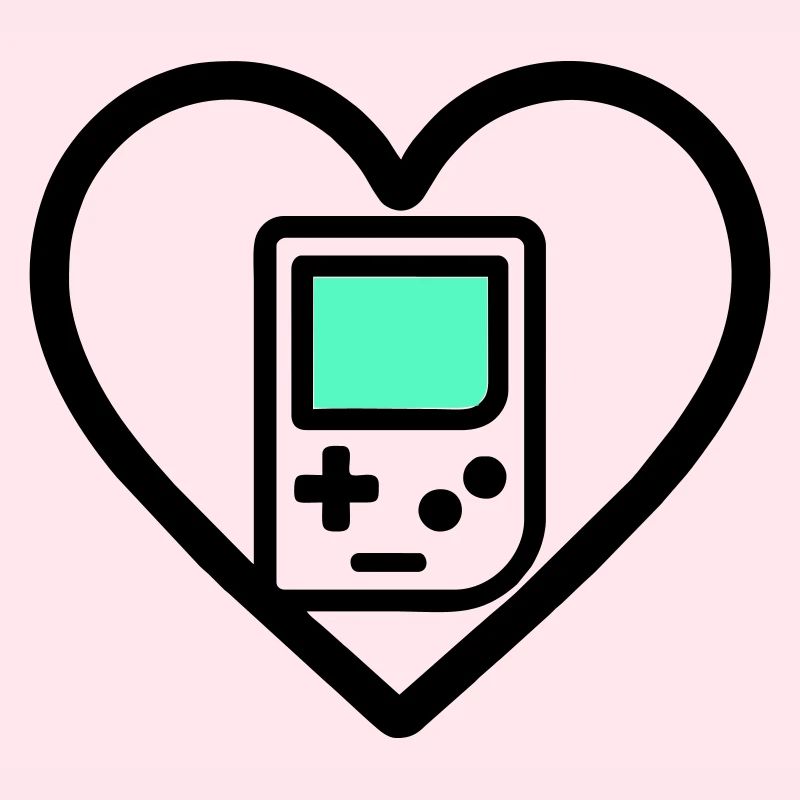 Retro Heart – Retro-Handheld-Konsole