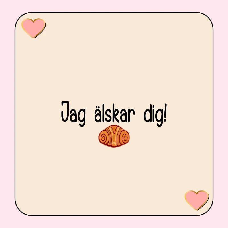 Ich liebe dich Gebäck