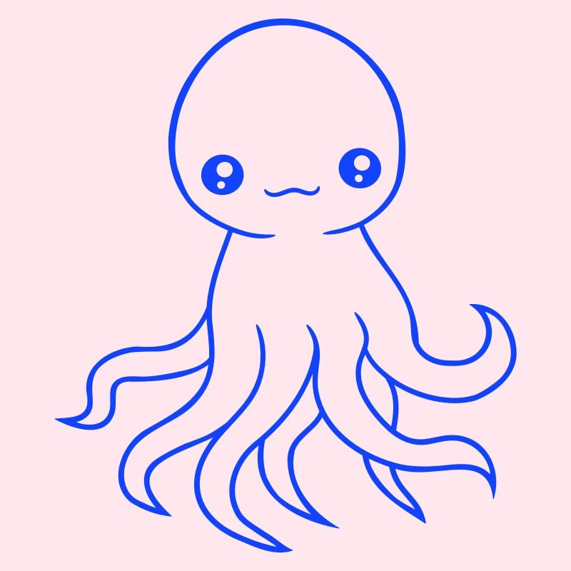 Octopus, Octopus, Octopus, Squid, Cephalopod, Cute, Cute
