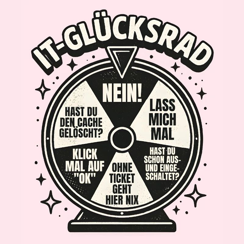 IT Support Glücksrad Service Desk IT Helpdesk