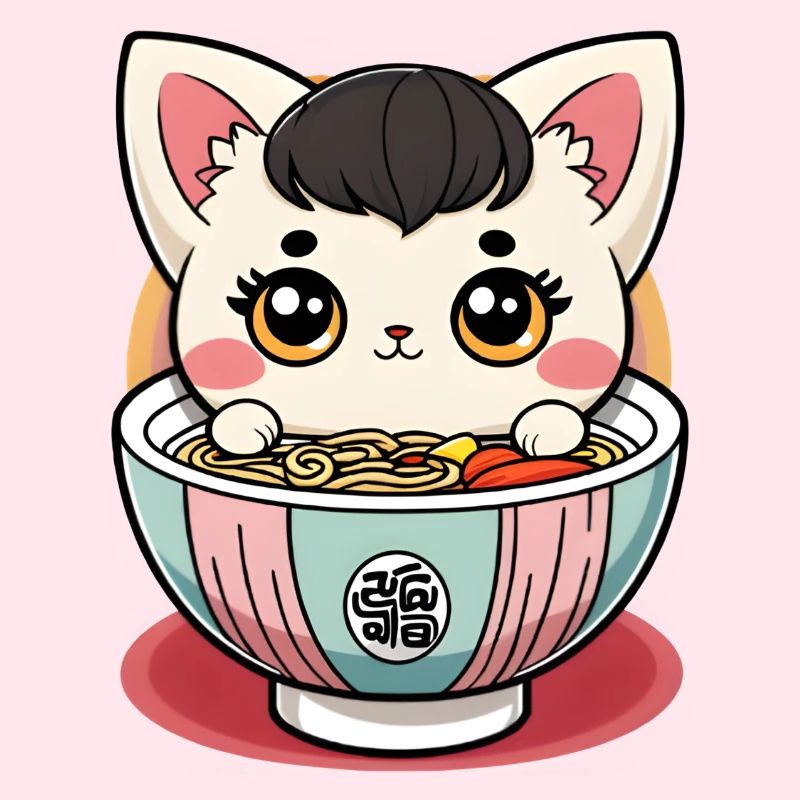 Kawaii Ramen Katze