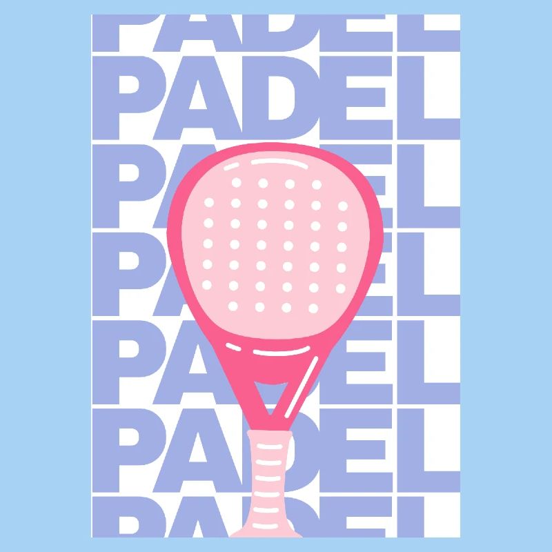 Affiche de padel