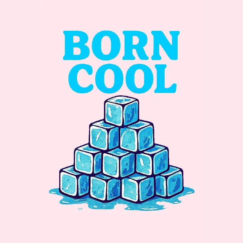 Eisblock Pyramide Blau