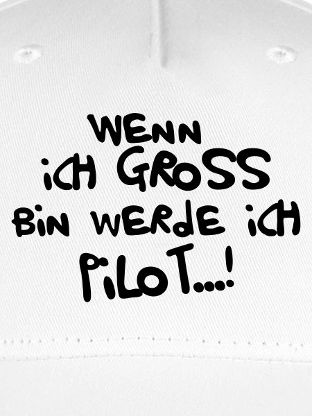 Ich werde Pilot