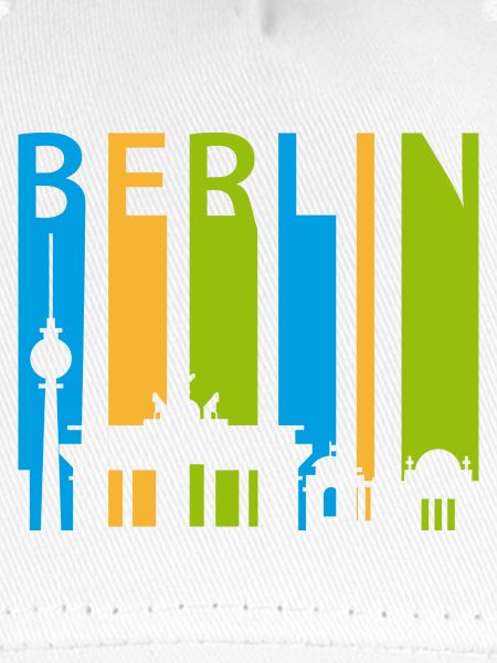 Berliner Schiftzug mit Silhouette