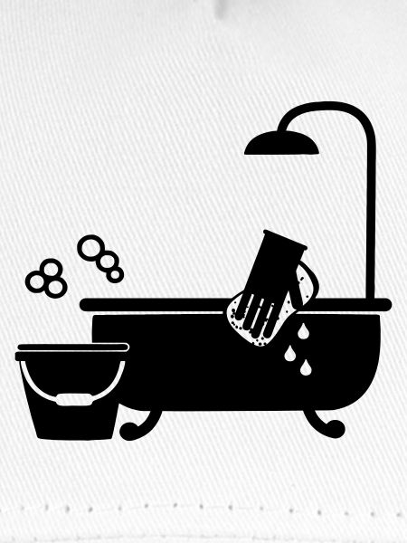 Sauberere Badewanne
