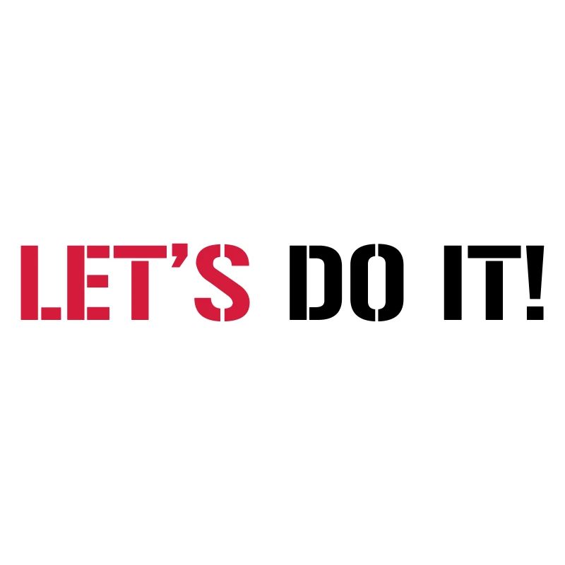 Let's do it!