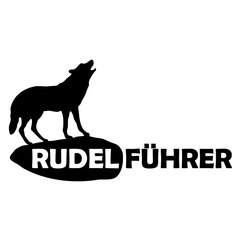 Rudelführer Wolf Alphatier Leitwolf Papa