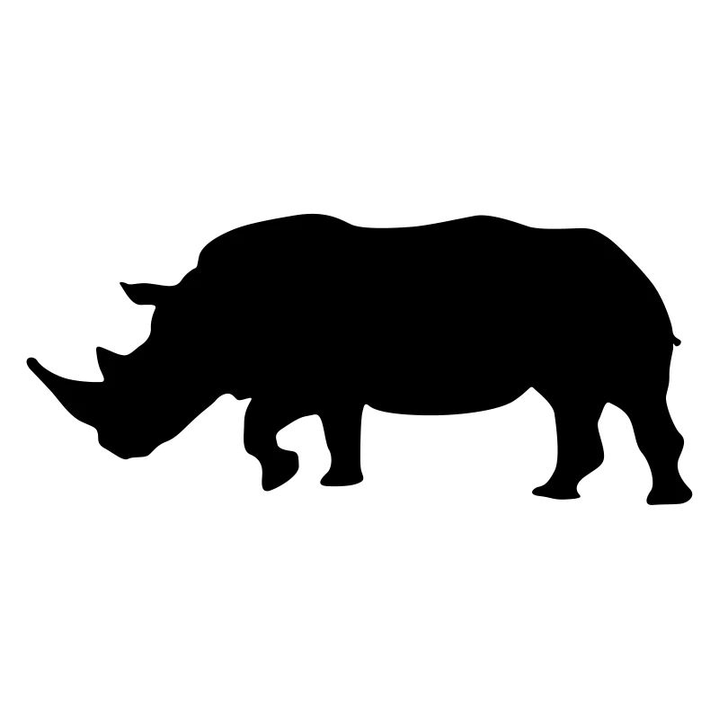 rhino silhouette design